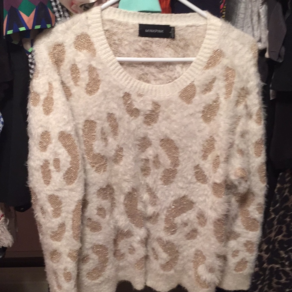 MinkPink Fuzzy Sweater